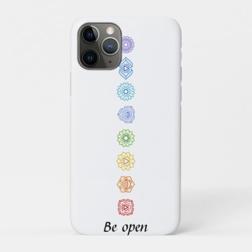 Kundalini Chakras Be Open iPhone 11 Pro Case