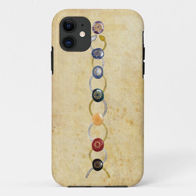 Kundalini Chakras Case-Mate iPhone Case (Back)