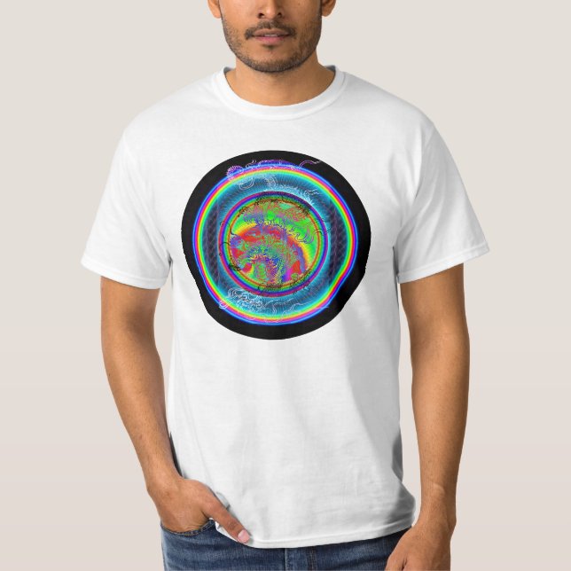 Kundalini Dragon "Official" T by Jolly Rastafari T-Shirt (Front)