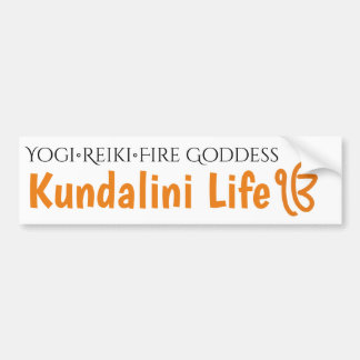 Kundalini  Reiki Fire Goddess Bumper Sticker