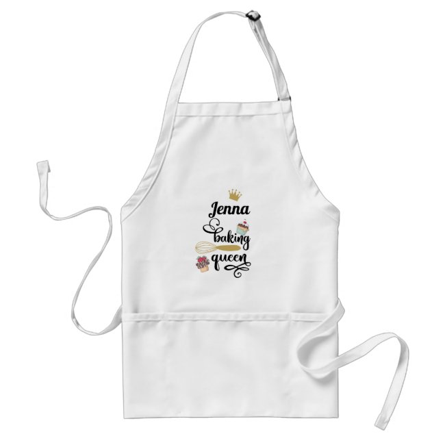 Kundenspezifisch Baking Queen Adult Apron