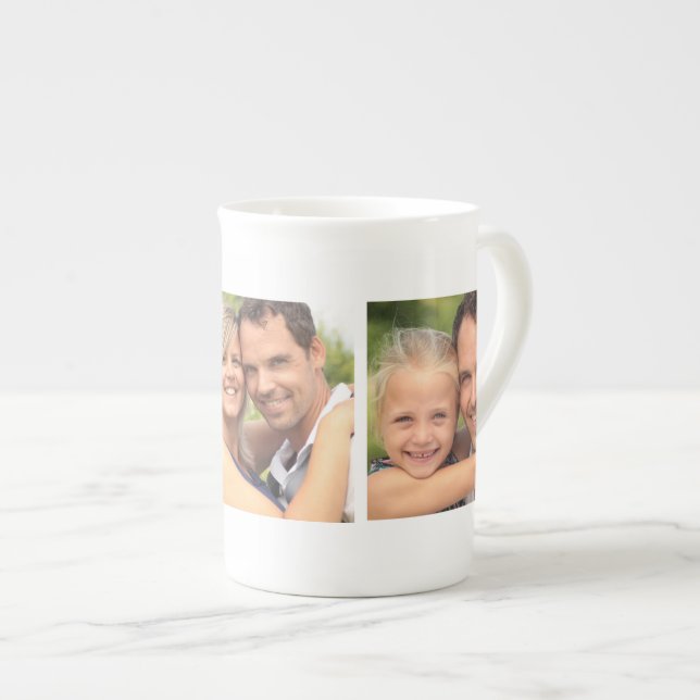 Kundenspezifisches Foto Becher Bone China Mug (Front Right)