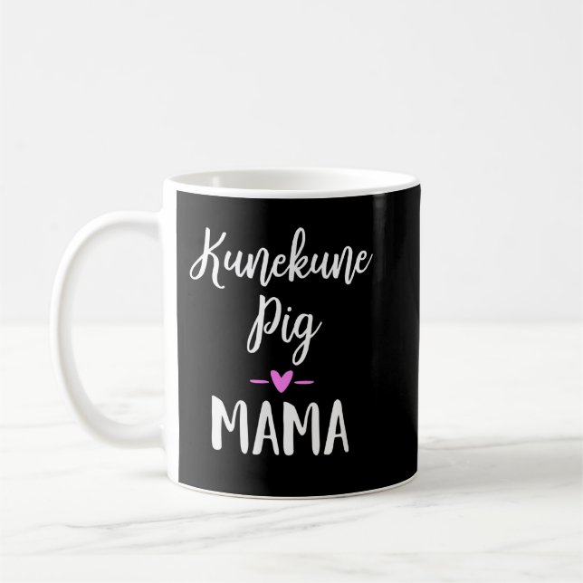 Kune Kune Pig Gift for Women - Kunekune Pig Mama  Coffee Mug (Left)