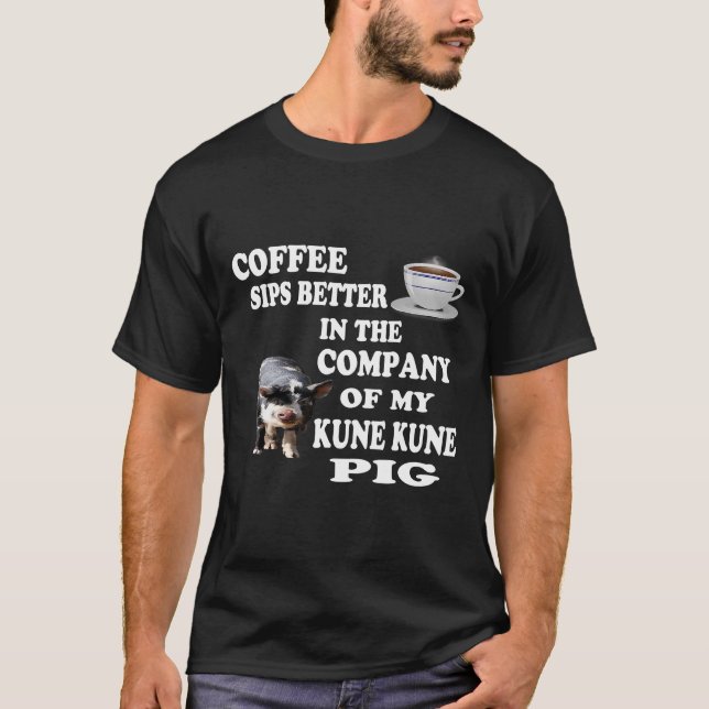 Kune Kune Pig  Gift Idea Kunekune Pig Piglet  Gift T-Shirt (Front)
