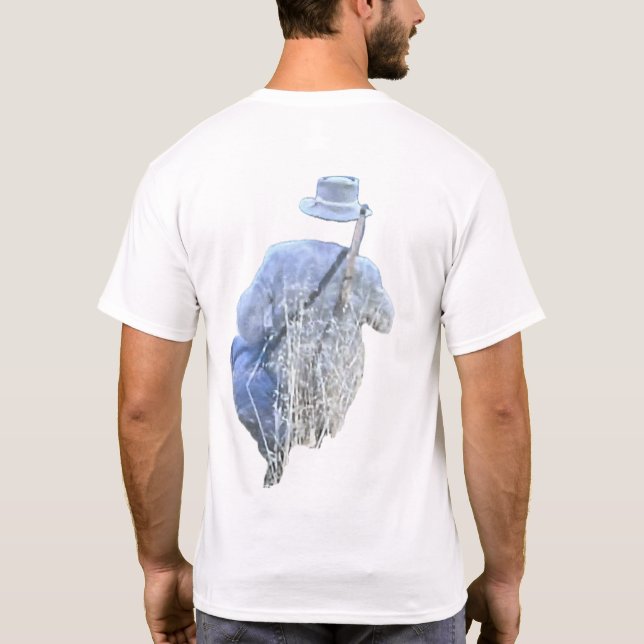 KUNG FU CAINE's WORK IS DONE! LEAVING AGAIN! T-Shirt (Back)