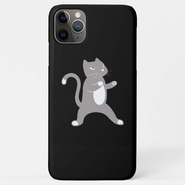 Kung Fu Cat Case-Mate iPhone Case (Back)