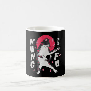 Kung Fu Cat Coffee Mug