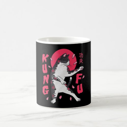 Kung Fu Cat Coffee Mug