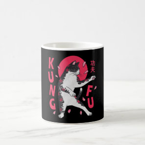 Kung Fu Cat Coffee Mug