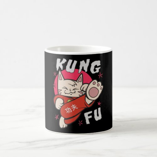 Kung Fu Cat Coffee Mug