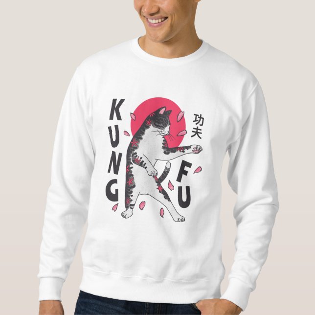 Kung Fu Cat Sweatshirt (Front)
