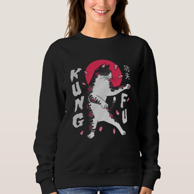 Kung Fu Cat Sweatshirt (Front)