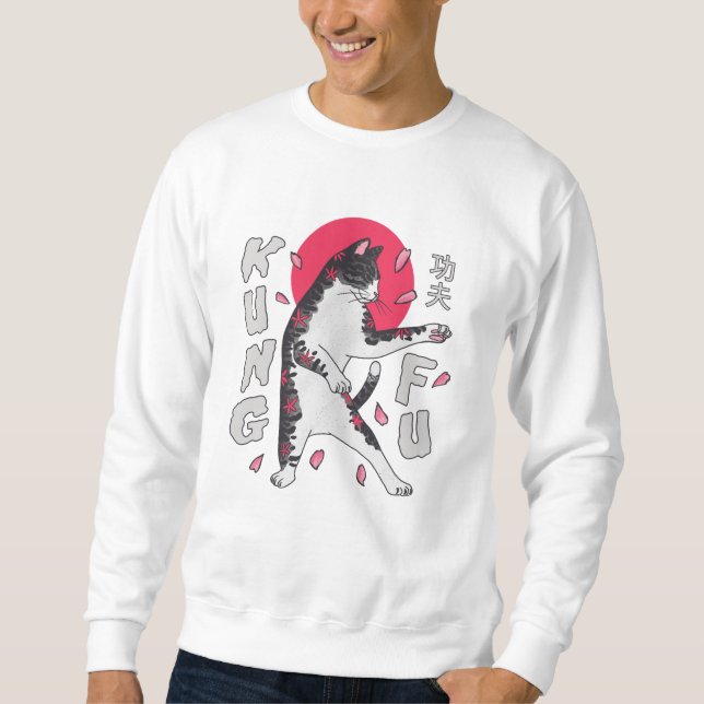 Kung Fu Cat Sweatshirt (Front)