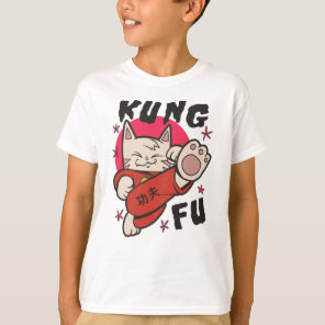 Kung Fu Cat T-Shirt