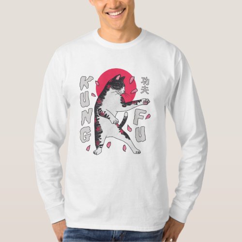 Kung Fu Cat T_Shirt