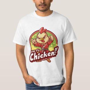 Kung Fu Chicken!! Kung Fu Pose T-Shirt