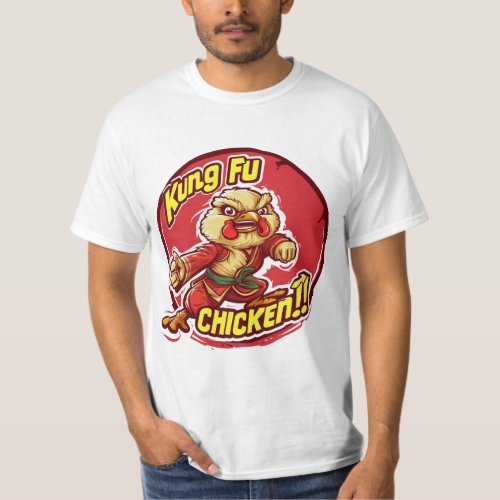 Kung Fu Chicken _  Unleash the inner warrior T_Shirt