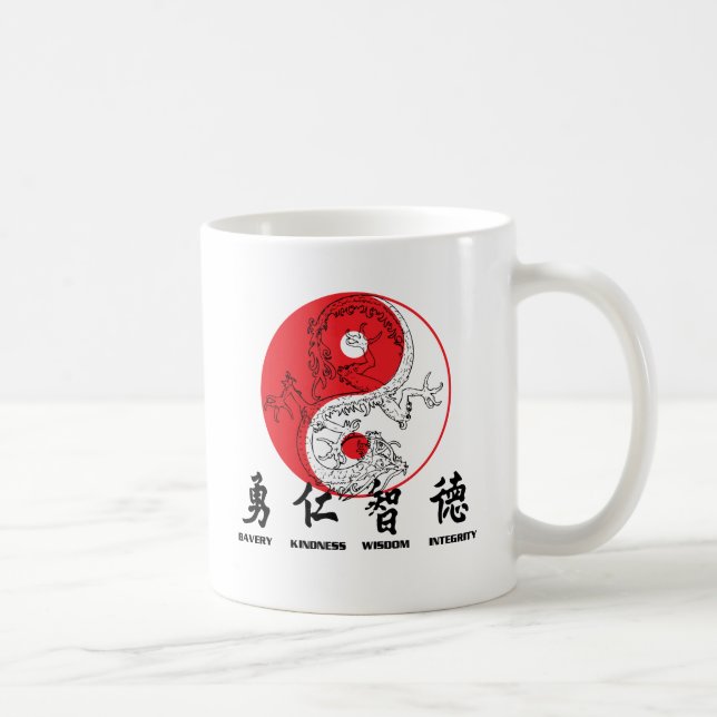 Kung Fu Coffee Mug (Right)