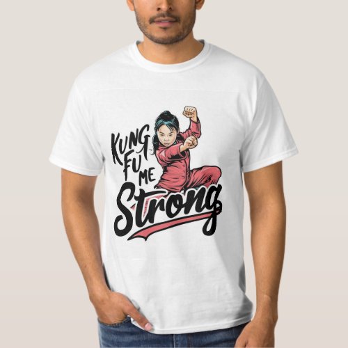 kung fu Design Vector T_shirt