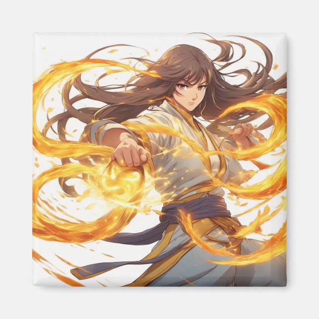 Kung Fu Fighter 16 Magnet (Front)