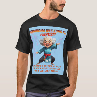 Kung Fu grandma T-Shirt