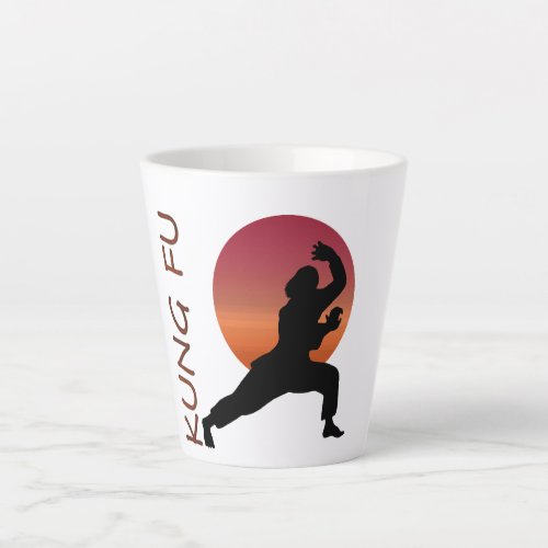 Kung fu latte mug