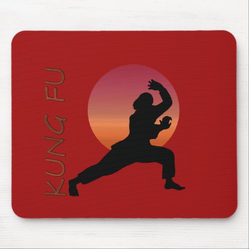 Kung fu mouse pad