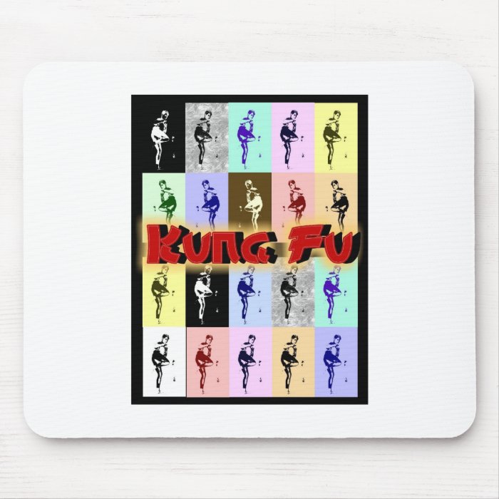 Kung Fu Mouse Pad