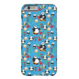 Kung Fu Pandas Blue Pattern Barely There iPhone 6 Case