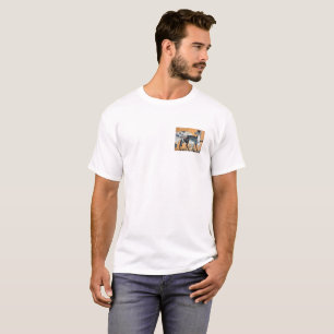 Kung Fu Pizza Martian Emoji T-Shirt