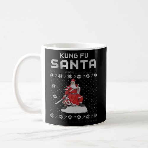 Kung Fu Santa Claus Coffee Mug