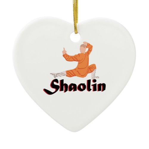 Kung Fu Shaolin Ceramic Ornament