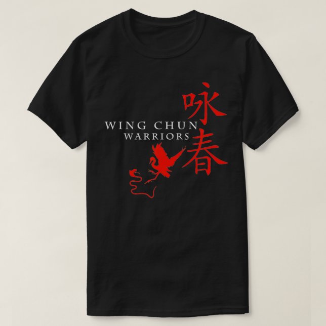Kung Fu Wing Chun warriors  T-Shirt (Design Front)