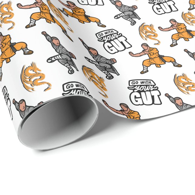 Kung Fu Wrapping Paper (Roll Corner)