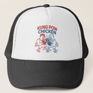 Kung Pow Chicken Funny Food Pun Trucker Hat
