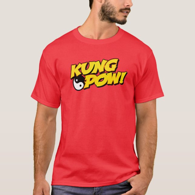 Kung Pow Logo T-Shirt (Front)