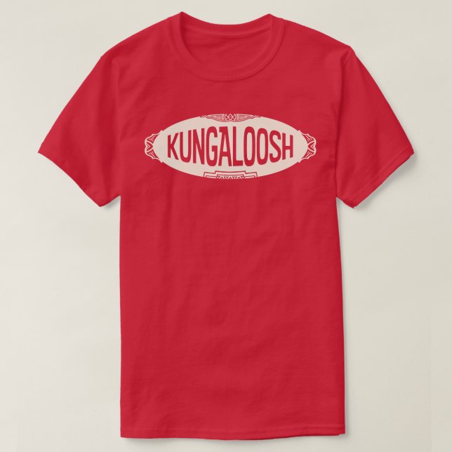 Kungaloosh Sign Tan T-Shirt (Design Front)