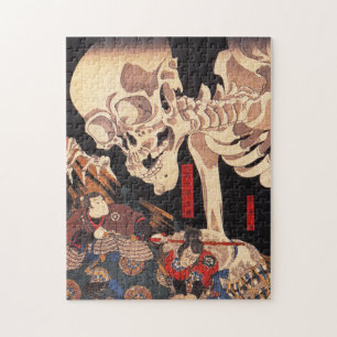 Kuniyoshi Skeleton Puzzle