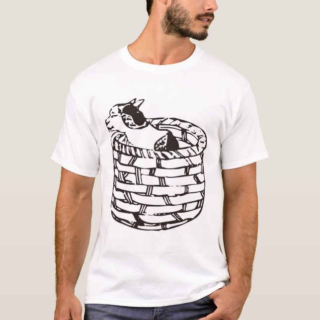 Kuniyoshi Utagawa: Ukiyo-e Neko T-Shirt (Front)