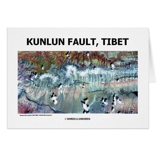 Kunlun Fault Tibet Cards (Front Horizontal)