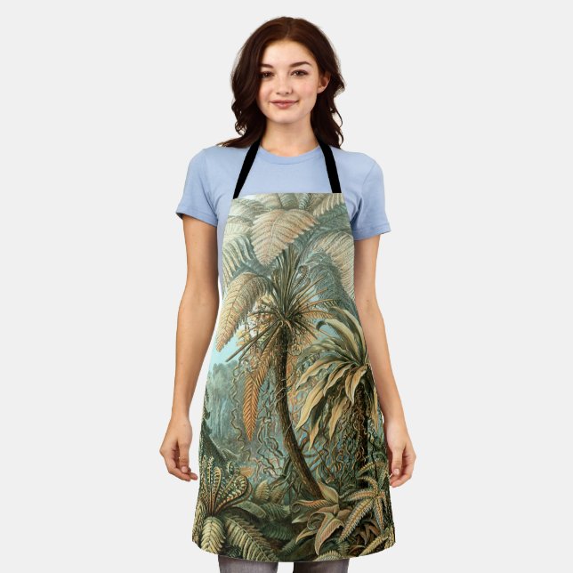 Kunstformen der Natur, Filicinae - Ernst Haeckel Apron (Worn)