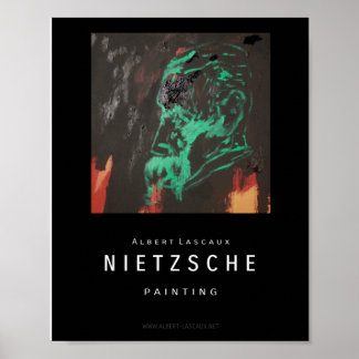 Kunstposter 'NIETZSCHE' Poster