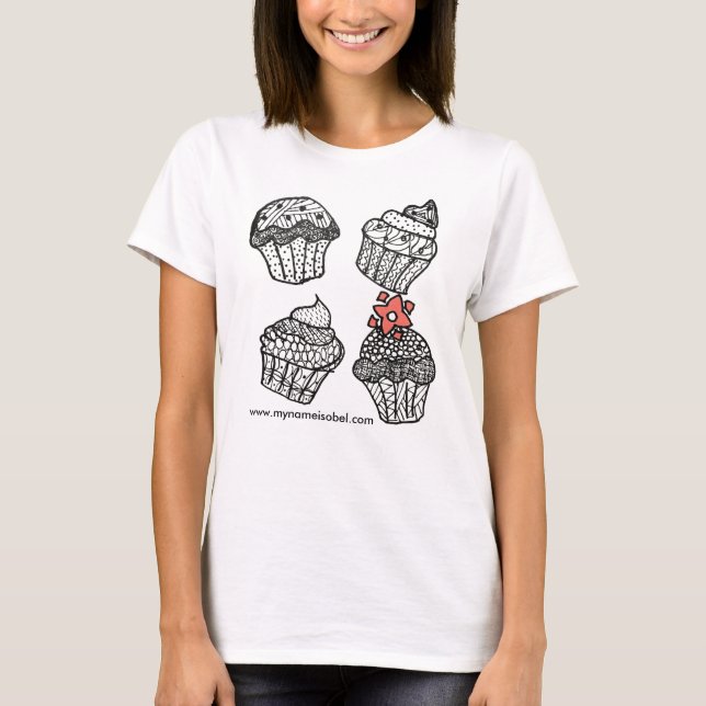 Kupcakes are cupcakes with good karma T-Shirt (Front)