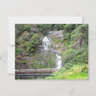 Kuranda Skyrail Train in Cairns, Queensland. Postcard