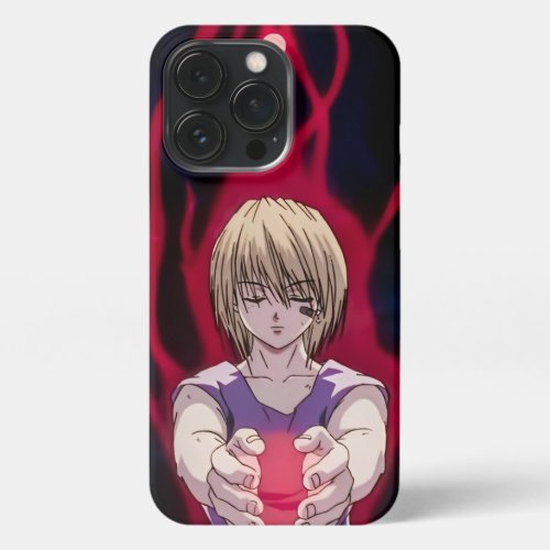 kurapika hunter x hunter anime retro  iPhone 13 pro case