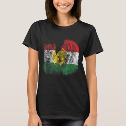 Kurden Kurdistan Newroz Kurdi Flag Her Biji Kurdis T_Shirt