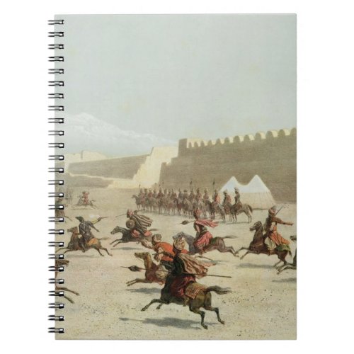 Kurdish and Tatar Warriors at Sadar Abbat Armenia Notebook