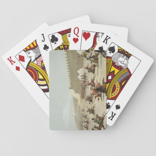 Kurdish and Tatar Warriors at Sadar Abbat Armenia Poker Cards