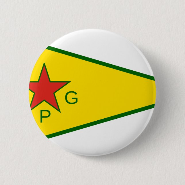 Kurdish Freedom Fighters Button (Front)