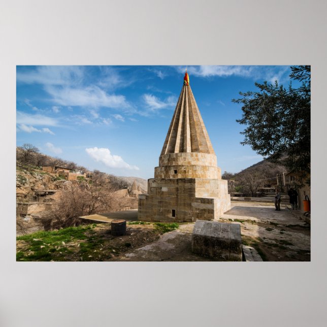 Kurdish Temple Building Poster (Front)